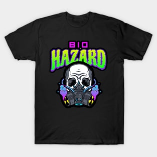 Apocalypse Bio Hazard Skull Purple Haze T-Shirt